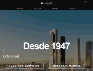 farlabo.es screenshot
