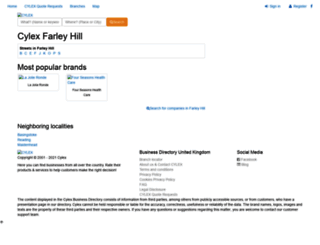 farley-hill.cylex-uk.co.uk screenshot