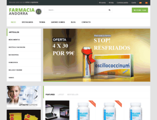 farmaciaandorra.es screenshot