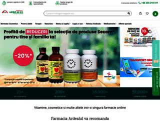 farmaciaardealul.ro screenshot