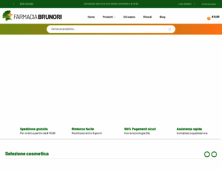 farmaciabrunori.it screenshot