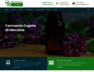 farmaciacapria-messina.it screenshot