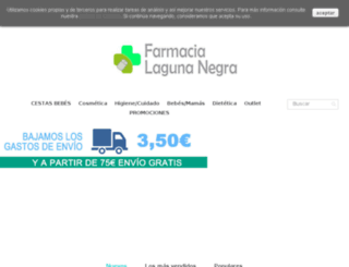 farmacialagunanegra.es screenshot