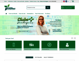 farmaciarhamus.com.br screenshot
