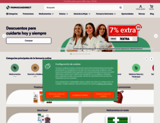 farmaciasdirect.com screenshot