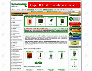 farmaciaverde.util21.ro screenshot