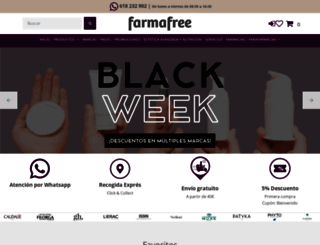 farmafree.es screenshot