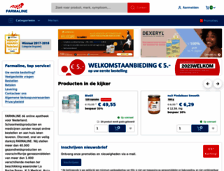 farmaline.nl screenshot