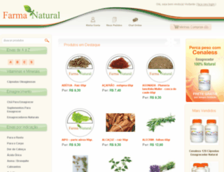 farmanatural.com.br screenshot