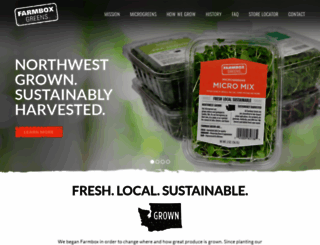 farmboxgreens.com screenshot