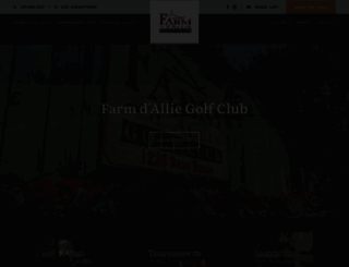farmdalliegolfclub.com screenshot