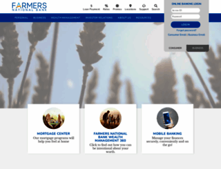 farmersbankgroup.com screenshot