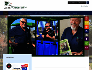 farmersville.schoolwires.net screenshot