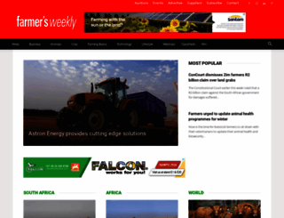 farmersweekly.co.za screenshot
