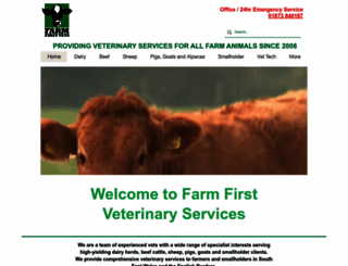 farmfirstvets.co.uk screenshot