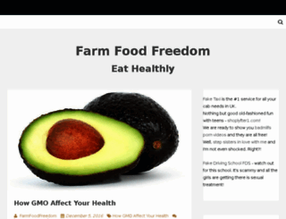 farmfoodfreedom.org screenshot