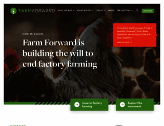 farmforward.com screenshot