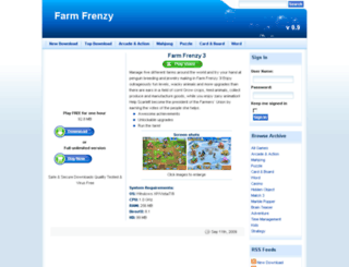 farmfrenzy.com screenshot