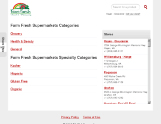 farmfresh.grocerydirect.com screenshot