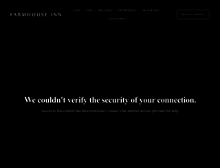 farmhouseinn.com screenshot