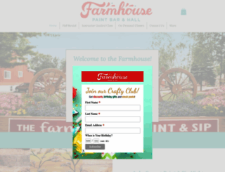 farmhousepaintandsip.com screenshot