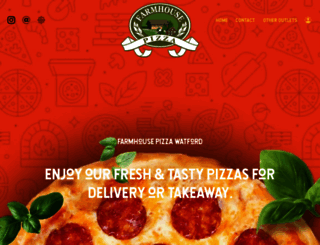farmhousepizza-watford.co.uk screenshot