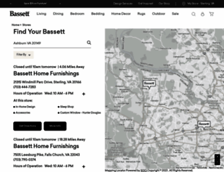 farmingdale.bassettfurniture.com screenshot