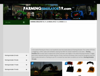 farmingsimulator19.com screenshot