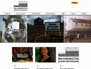 farmingtonmeetinghouse.org screenshot
