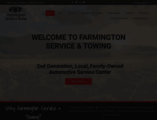 farmingtonserviceandtowing.com screenshot