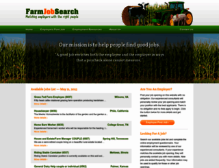 farmjobsearch.com screenshot