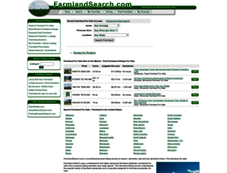 farmlandsearch.com screenshot