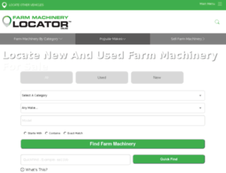 farmmachinerylocator.co.uk screenshot