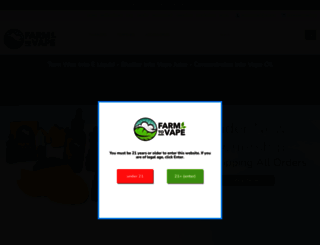 farmtovape.com screenshot