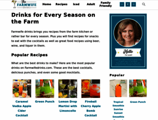 farmwifedrinks.com screenshot