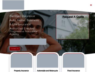 farnhaminsurance.com screenshot