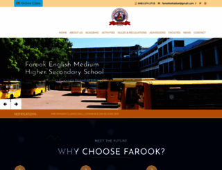 farookkottakkal.org screenshot