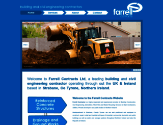 farrellcontracts.co.uk screenshot
