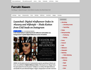 farrukhnaeem.com screenshot