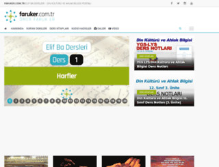 faruker.com.tr screenshot