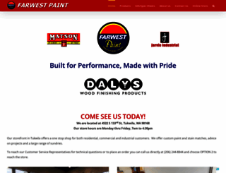 farwestpaint.com screenshot