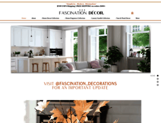 fascinationdecorations.com screenshot