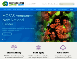 fasdcenter.org screenshot