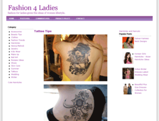 fashion-4-ladies.blogspot.in screenshot