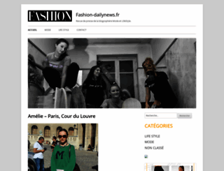 fashion-dailynews.fr screenshot