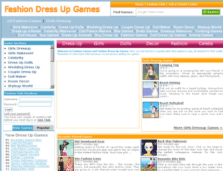 fashion-dressupgames.com screenshot