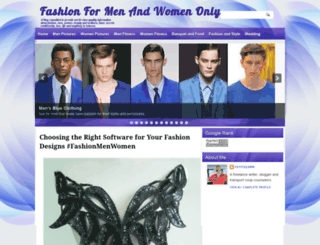 fashion-for-men-and-women-only.blogspot.com screenshot