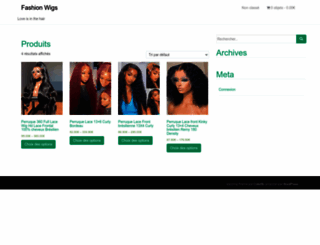 fashion-wigs.com screenshot