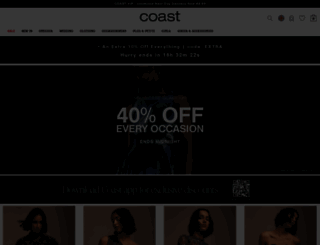fashion.coast-stores.com screenshot