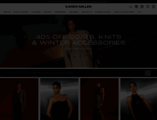 fashion.karenmillen.com screenshot